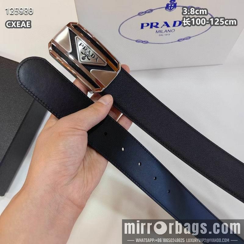 Prada belt 38mmX100-125cm 8L02