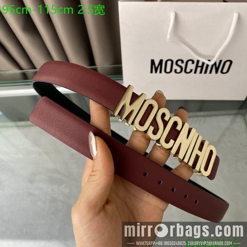 Moschino belt 25mmX95-115cm 7D