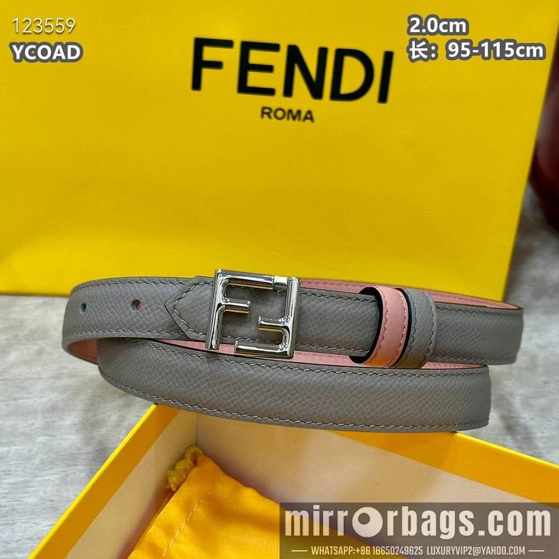 Fendi belt 20mmX95-115cm 8L16