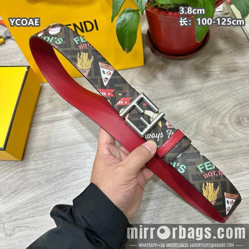 Fendi belt 38mmX100-125cm 8L32