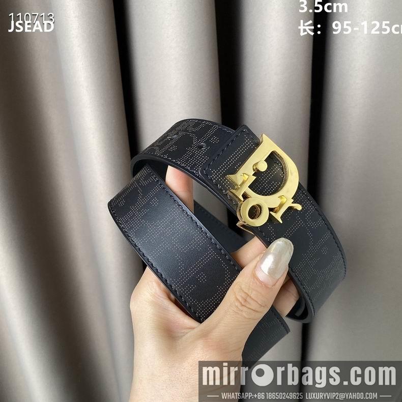 Dior Belt 35mm 95-125cm 8L05