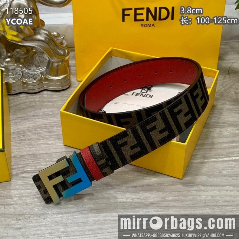 Fendi belt 38mmX100-125cm 8L01