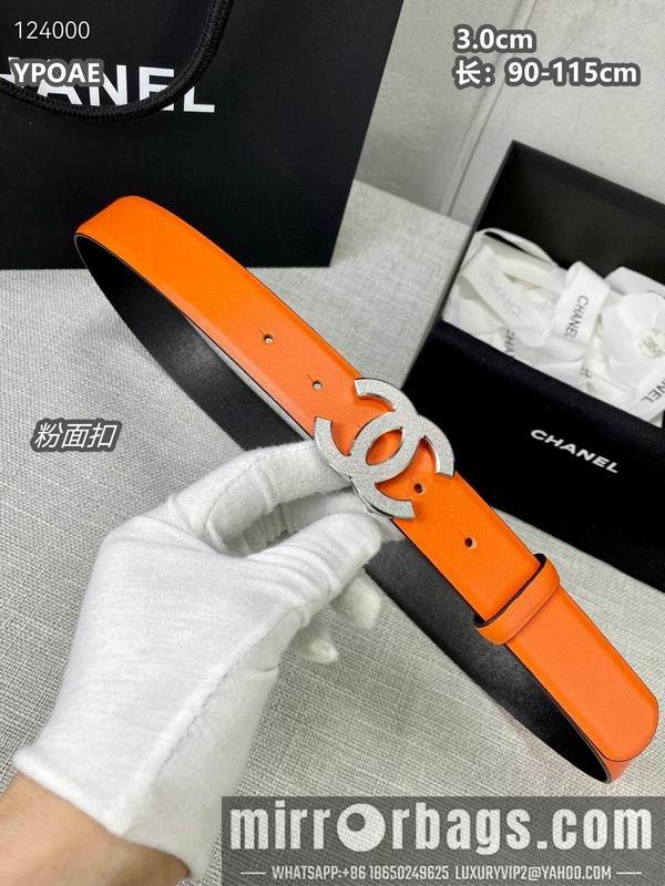 Chanel belt 30mmX90-115cm 8L09