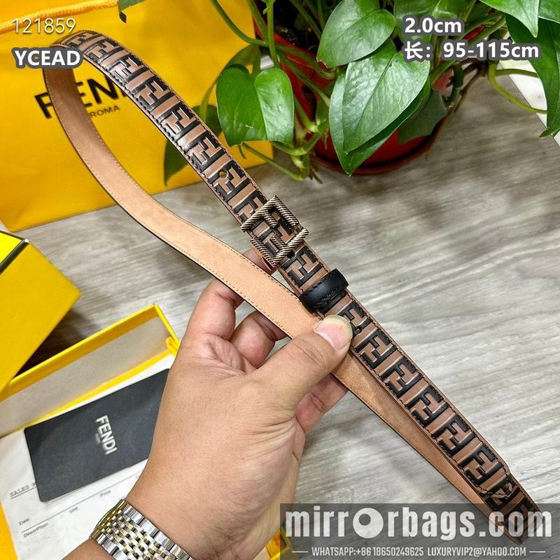 Fendi belt 20mmX95-115cm 8L21