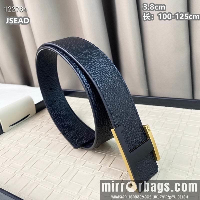 Tod's belt 38mmX100-125cm 8L01