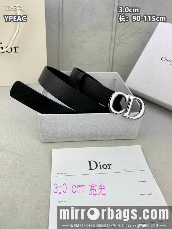 Dior belt 30mmX90-115cm 8L111004