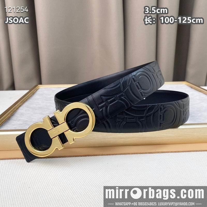 Ferragamo belt 35mmX100-125cm 8L66