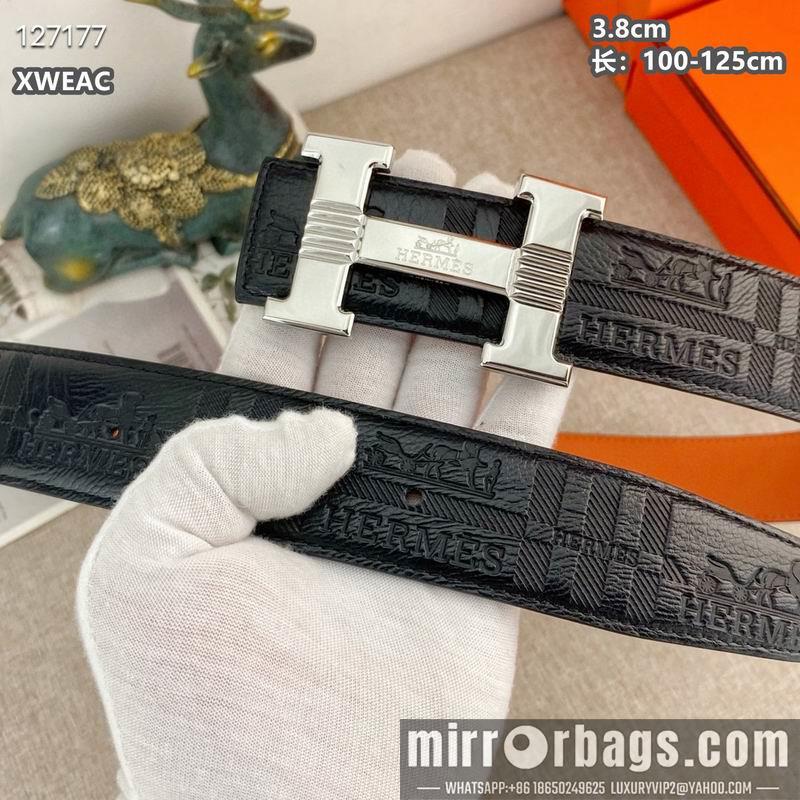 Hermes belt 38mmX100-125cm 8L36
