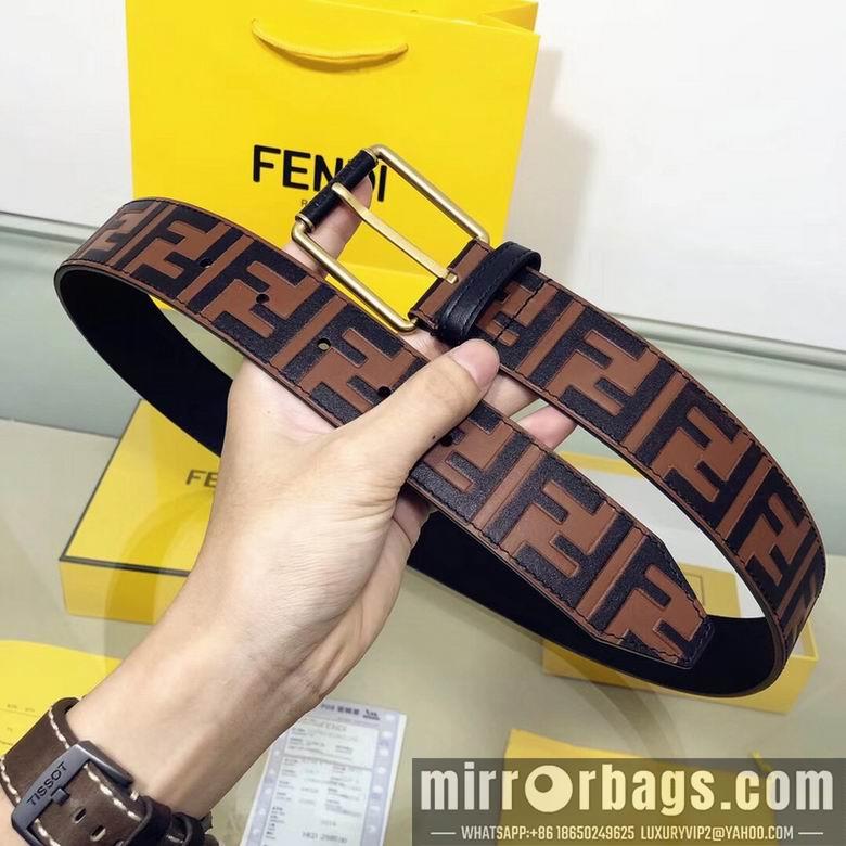 Fendi Belt 38mmX95-125cm 7D46