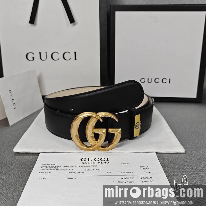 Gucci belt 38mmX90-125cm lb15