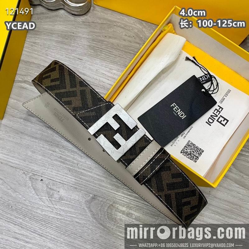 Fendi belt 40mmX100-125cm 8L123