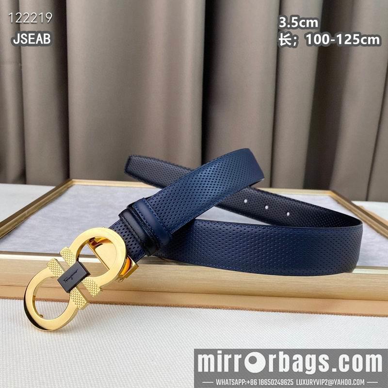 Ferragamo belt 35mmX100-125cm 8L80