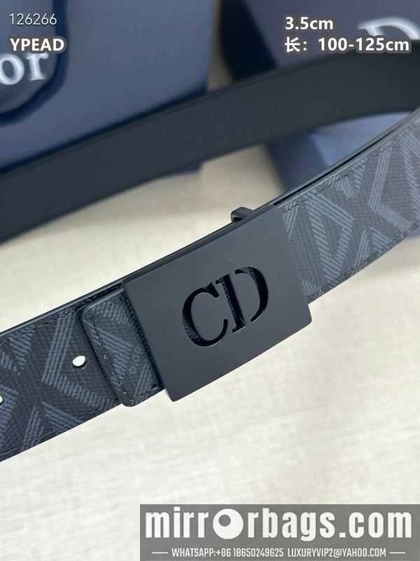 Dior belt 35mmX100-125cm 8L27