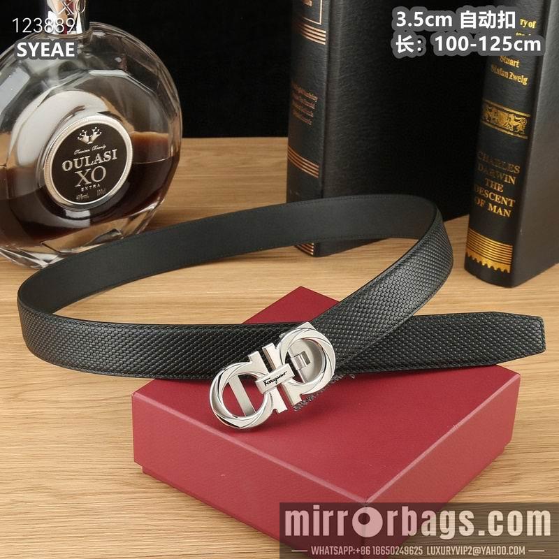 Ferragamo belt 35mmX100-125cm 8L09