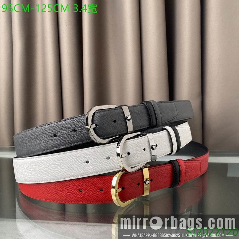 Montblanc Belt 34mmX95-125CM 7D30