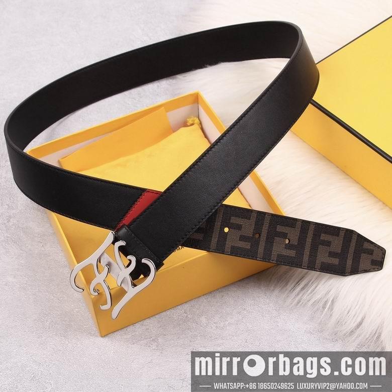 Fendi Belt 38mmX95-125cm 7D27