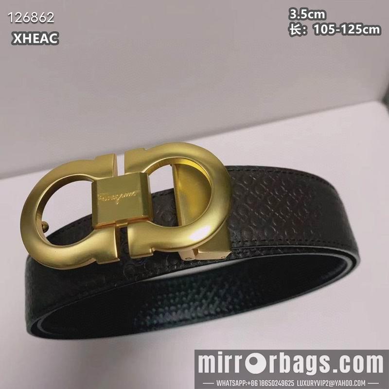 Ferragamo belt 35mmX105-125cm 8L101