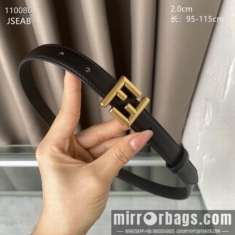 Fendi Belt 20mmX95-115CM 8L09
