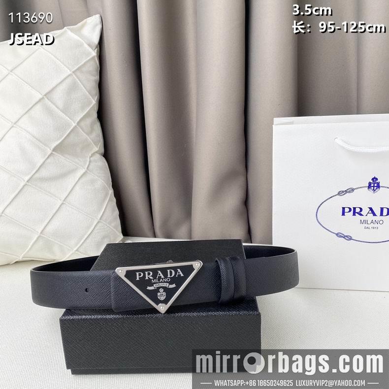 Prada belt 35mmX95-125CM 8L20