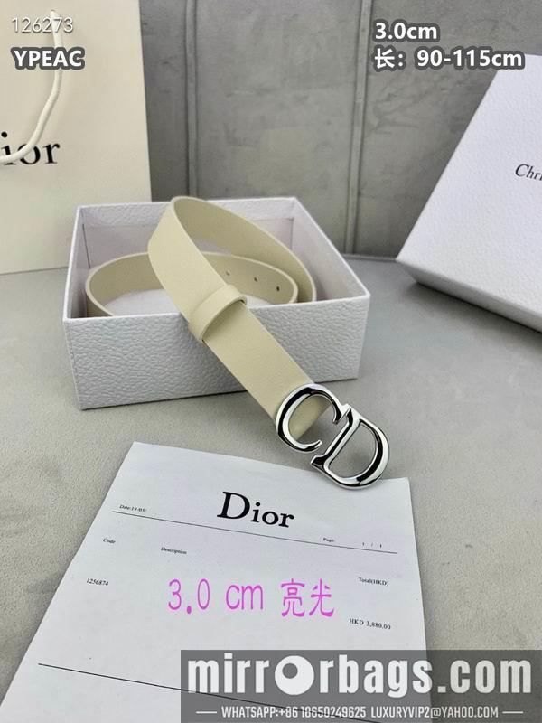 Dior belt 30mmX90-115cm 8L111004