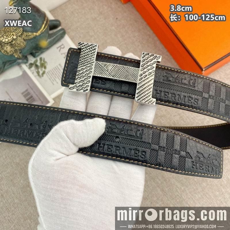 Hermes belt 38mmX100-125cm 8L38