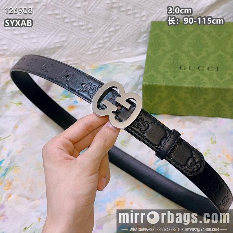 Gucci belt 30mmX90-115cm 8L25