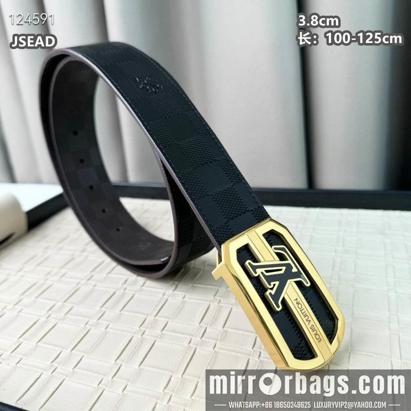 LV belt 38mmX100-125cm 8L08