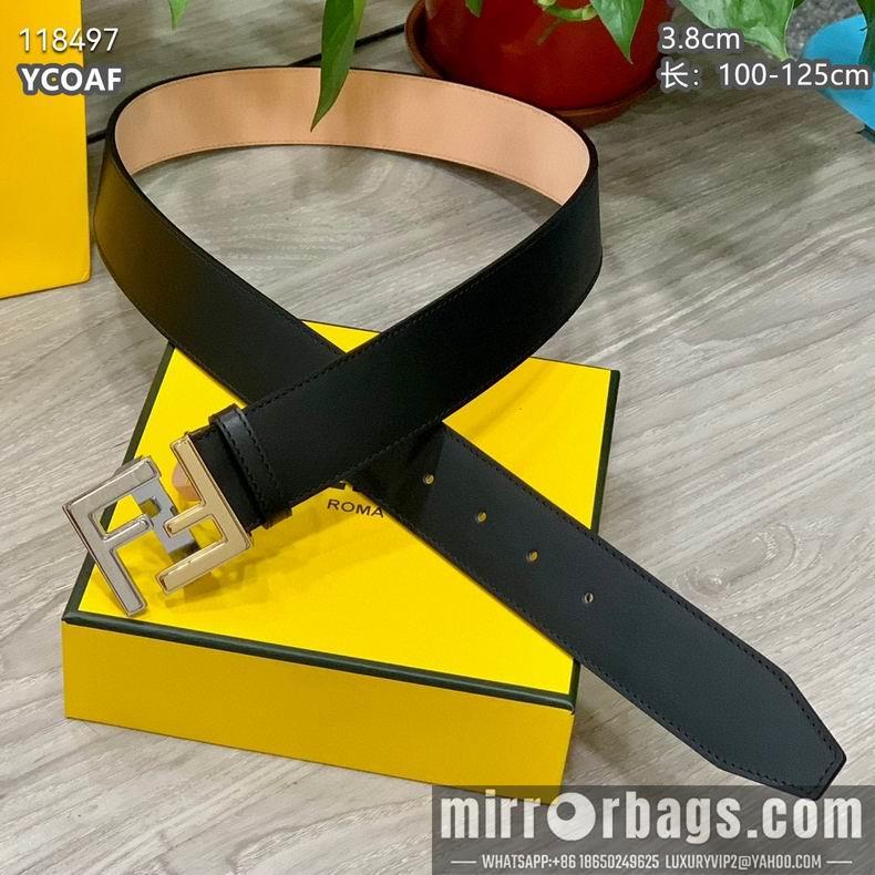Fendi belt 38mmX100-125cm 8L03