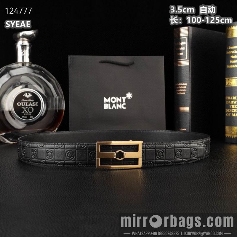 Montlanc belt 35mmX100-125cm 8L37