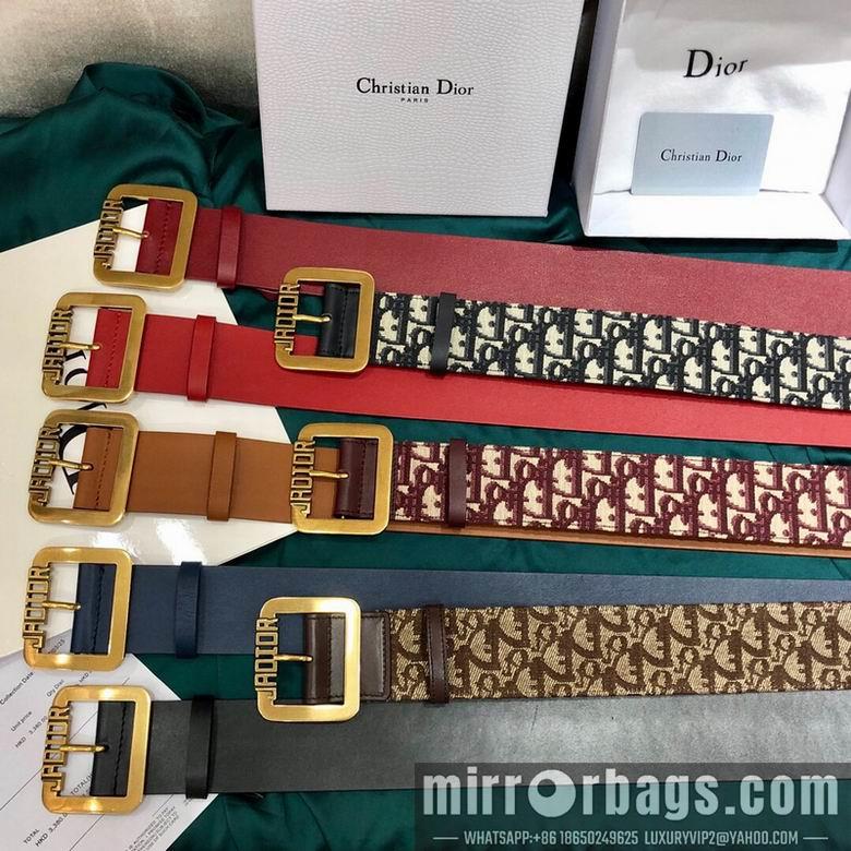 Dior Belt 50mmX95-110cm 7d05