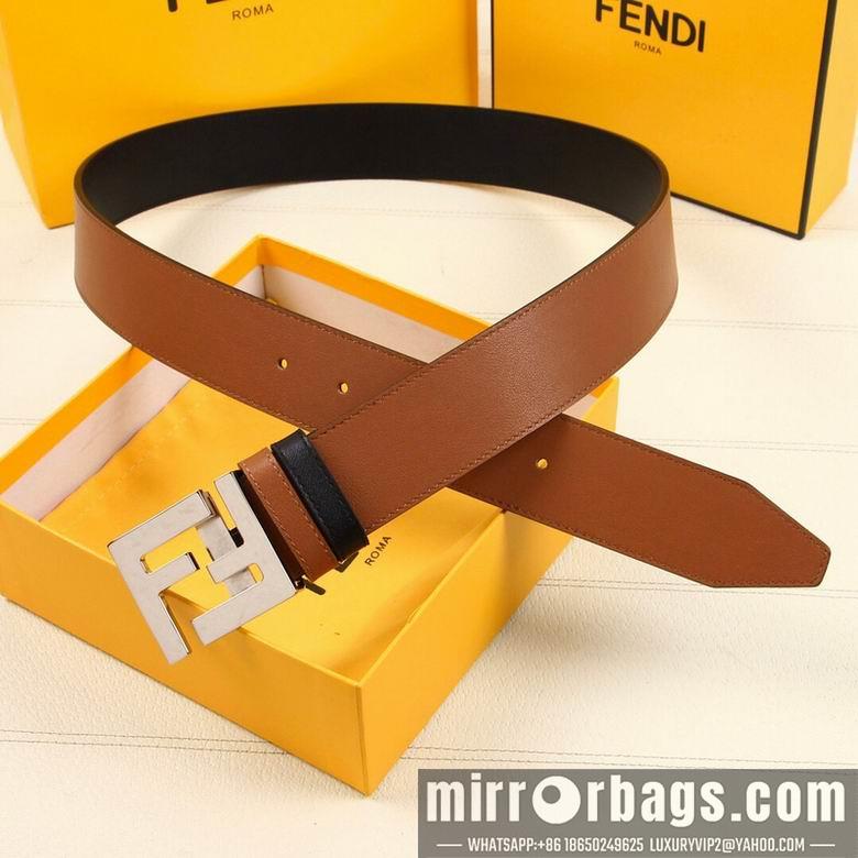 Fendi Belt 38mmX95-125cm 7D42