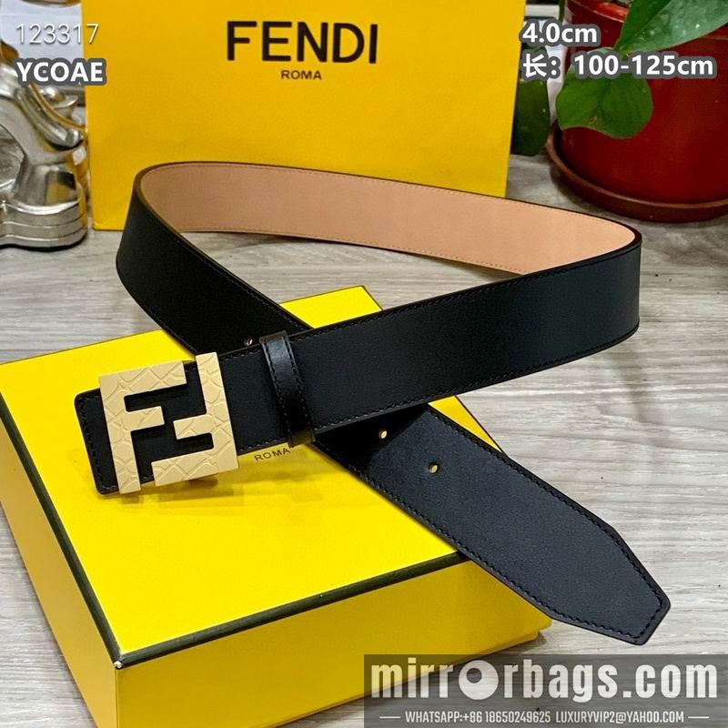 Fendi belt 40mmX100-125cm 8L49