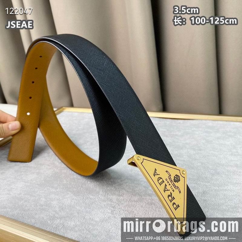 Prada belt 35mmX100-125cm 8L43