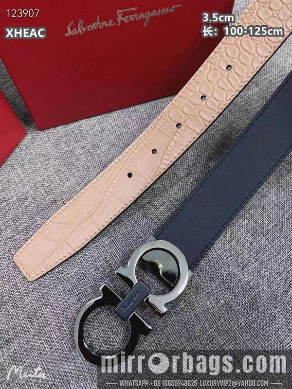 Ferragamo belt 35mmX100-125cm 8L60