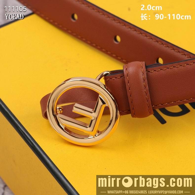 Fendi Belt 20mmX90-110cm 8L02