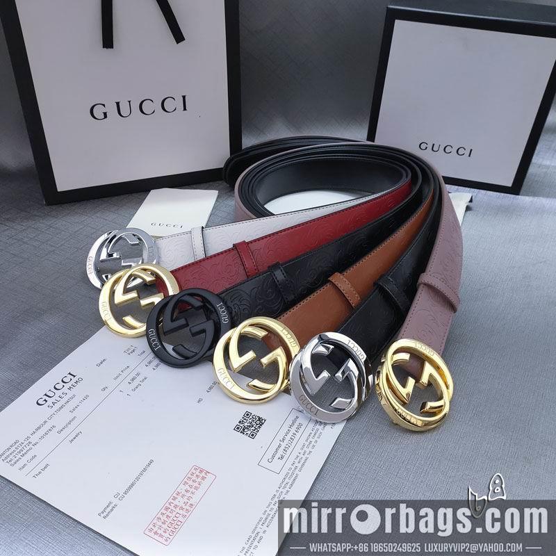 Gucci belt 38mmX90-125cm lb06