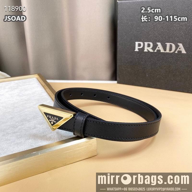 Prada belt 25mmX90-115cm 8L040801