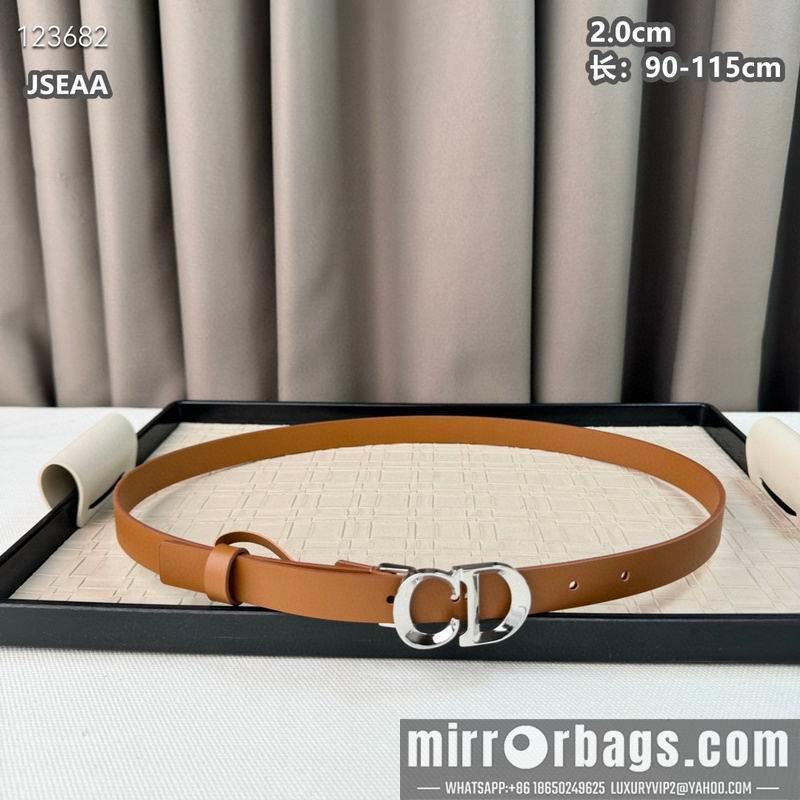 Dior belt 20mmX90-115cm 8L19