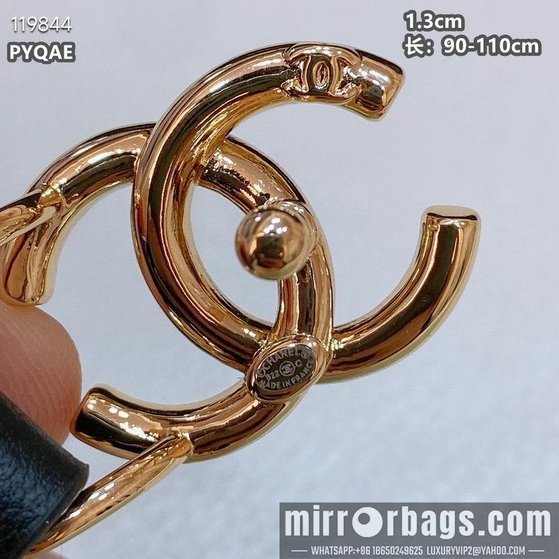 Chanel belt 13mmX90-110cm 8L040801