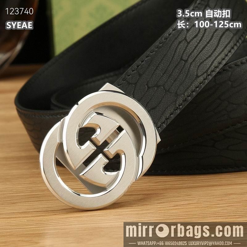 Gucci belt 35mmX100-125cm 8L58