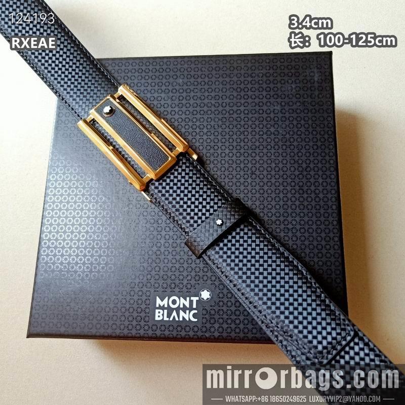 Montlanc belt 34mmX100-125cm 8L16