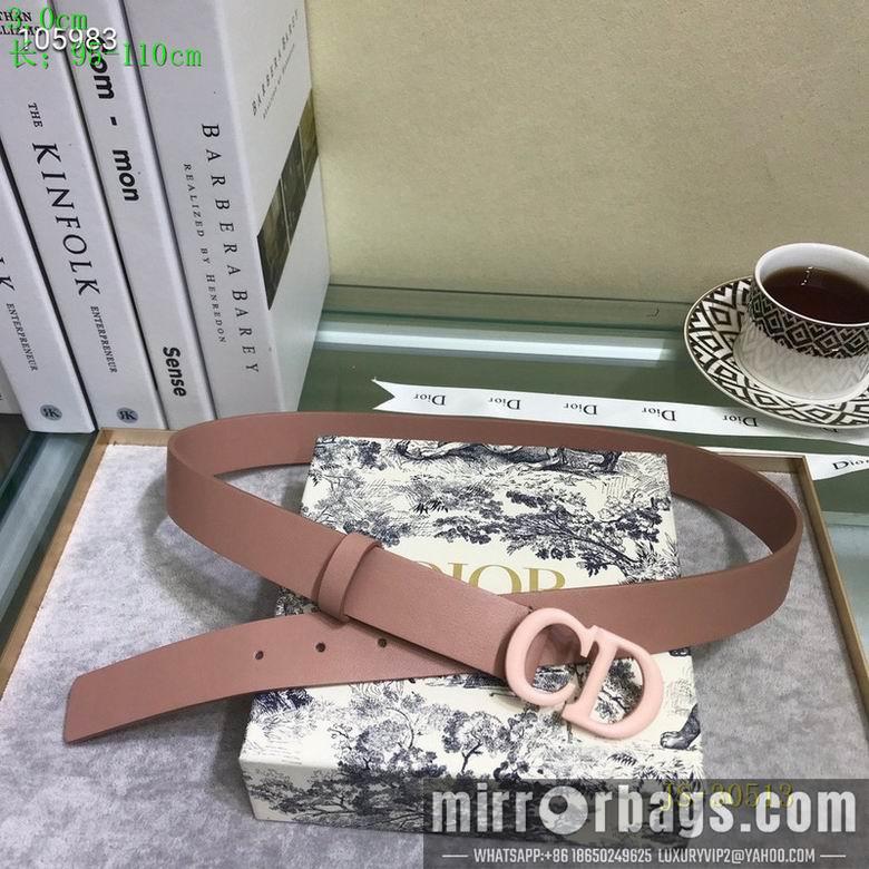 Dior Belt 30mm 95-110cm 8L02