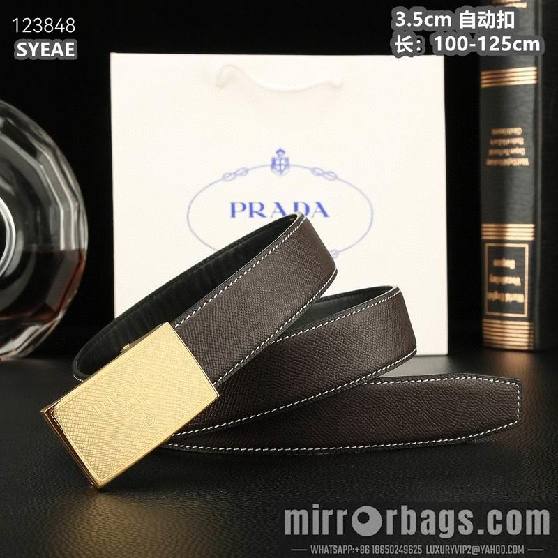 Prada belt 35mmX100-125cm 8L60