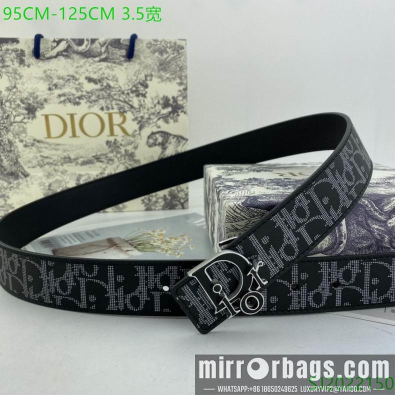 Dior belt 35mmX95-125cm 7D06