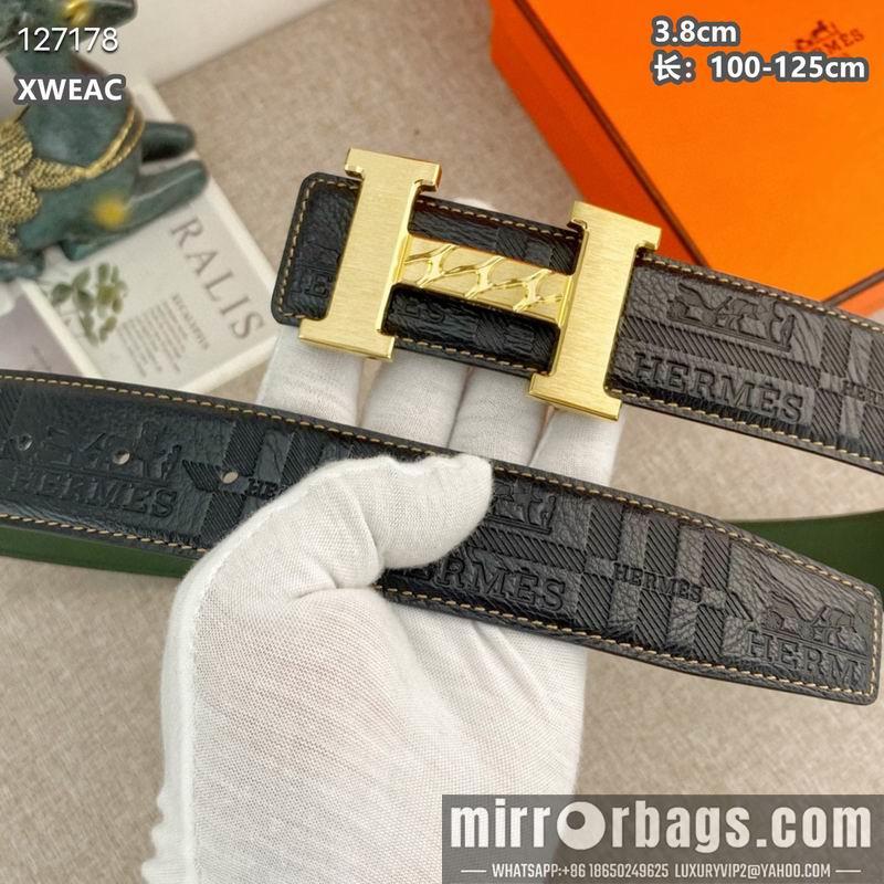 Hermes belt 38mmX100-125cm 8L37