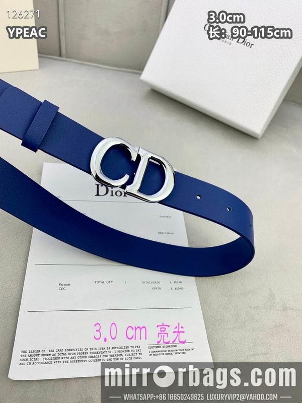 Dior belt 30mmX90-115cm 8L111004