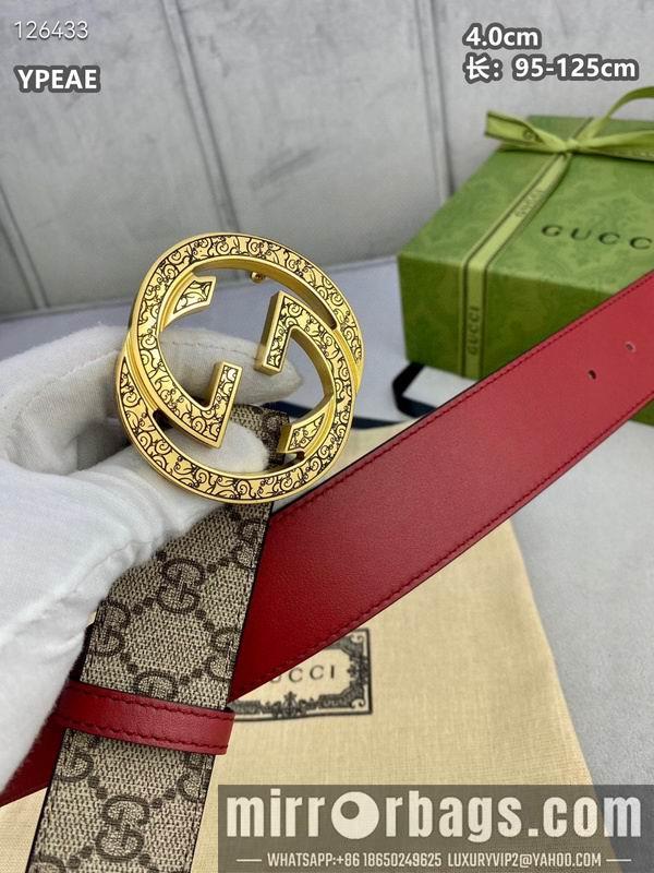 Gucci belt 40mmX95-125cm 8L65