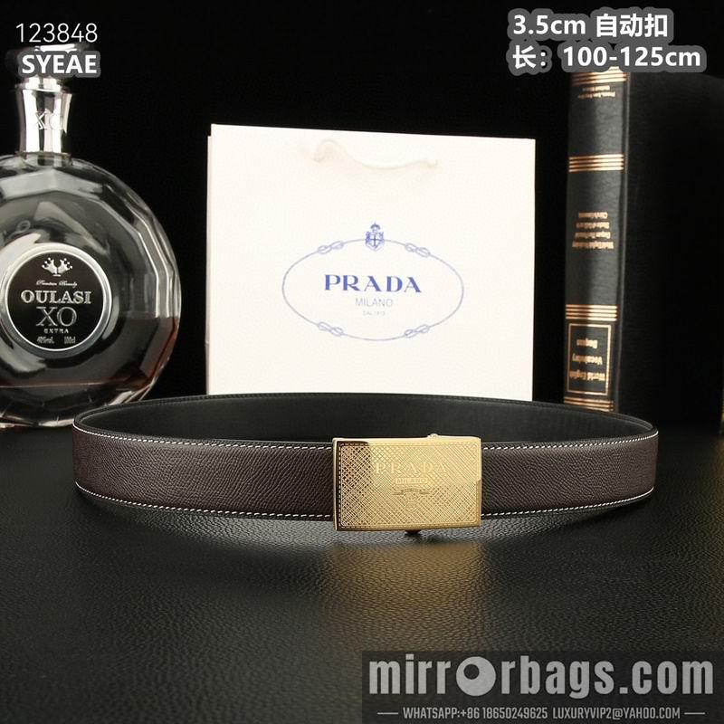 Prada belt 35mmX100-125cm 8L60