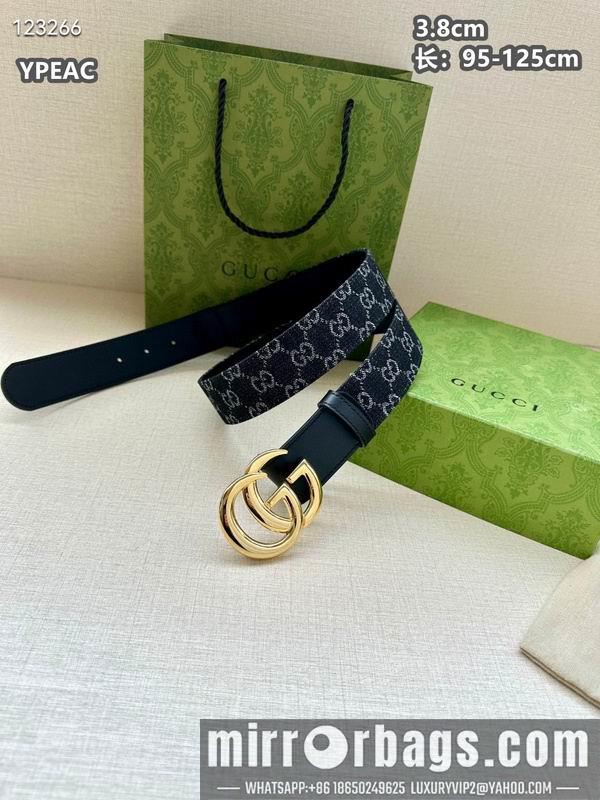 Gucci belt 38mmX95-125cm 8L11