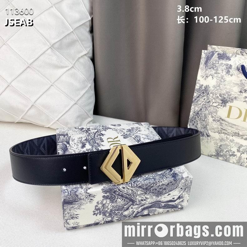 Dior belt 38mmX100-125cm 8L02